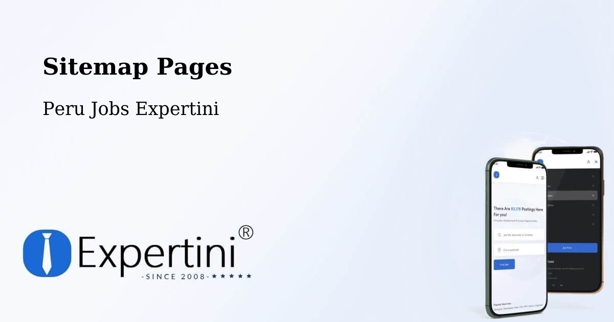 Sitemap Pages - Lima - Peru Jobs Expertini